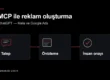 ChatGPT üzerinden Meta ve Google Ads reklamı oluştururken talep, önizleme ve insan onayı aşamalarını gösteren görsel